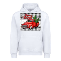 White merry christmas mousepad Urban Hoodie - Jasminsmagicworld