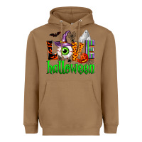 Toasted Coconut love halloween Heavyweight Hoodie - Zillion Design Studio
