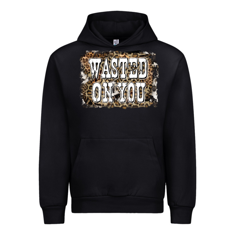 Western Wasted On You Background Urban Hoodie by LillyAllenDesigns | Teevron