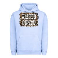 Pigment Grape Ice Western Wasted On You Background Urban Hoodie - LillyAllenDesigns