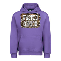 Tulip Western Wasted On You Background Urban Hoodie - LillyAllenDesigns