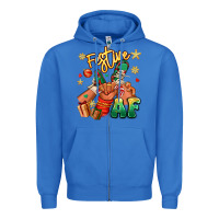 True Royal festive af christmas black kid sneakers Zipper Hoodie - RanaPortraitStore