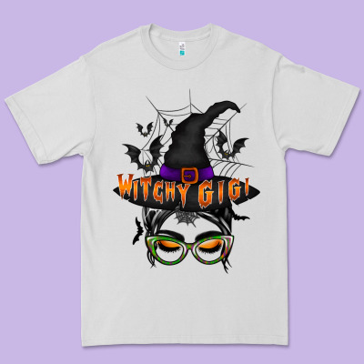 Witchy Gigi Premium Tee Designed By Racoondesign