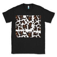 Black cowhide pattern Classic Tee - RanaPortraitStore