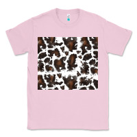 Bubblegum Pink cowhide pattern Classic Tee - RanaPortraitStore
