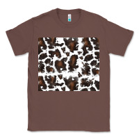 Chestnut cowhide pattern Classic Tee - RanaPortraitStore