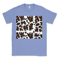 Colony Blue cowhide pattern Classic Tee - RanaPortraitStore