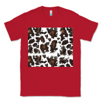 Red cowhide pattern Classic Tee - RanaPortraitStore