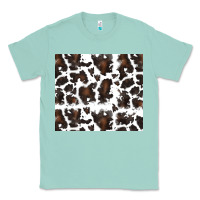 Seafoam cowhide pattern Classic Tee - RanaPortraitStore