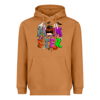 Meerkat halloween momster messy bun Heavyweight Hoodie - Zillion Design Studio