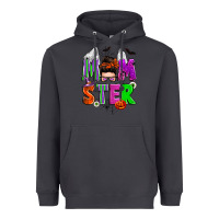 Smoke halloween momster messy bun Heavyweight Hoodie - Zillion Design Studio