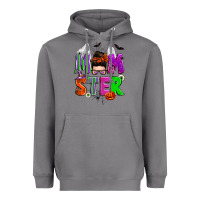 Storm halloween momster messy bun Heavyweight Hoodie - Zillion Design Studio