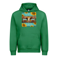 Emerald hereford cattle mom coaster Urban Hoodie - Jasminsmagicworld
