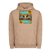 Pigment Burro hereford cattle mom coaster Urban Hoodie - Jasminsmagicworld