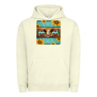 Pigment Pistachio hereford cattle mom coaster Urban Hoodie - Jasminsmagicworld