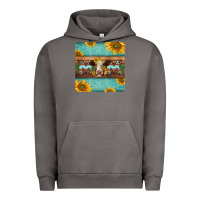 Hereford Cattle Mom Coaster Urban Hoodie | Teevron