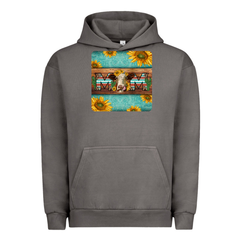 Hereford Cattle Mom Coaster Urban Hoodie by Jasminsmagicworld | Teevron