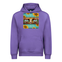 Tulip hereford cattle mom coaster Urban Hoodie - Jasminsmagicworld