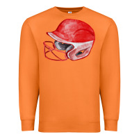 Carrot red softball helmet fa element Premium Sweatshirt - FaDigitalArtStudio