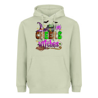 Matcha Cheers witches Heavyweight Hoodie - Zillion Design Studio