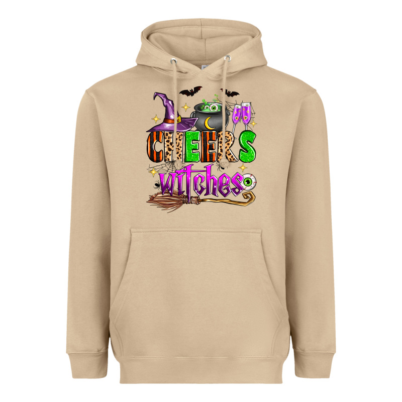 Cheers Witches Heavyweight Hoodie by Zillion Design Studio | Teevron