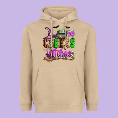 Cheers Witches Heavyweight Hoodie Designed By Zillion Design Studio