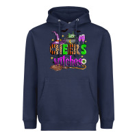 Navy Cheers witches Heavyweight Hoodie - Zillion Design Studio