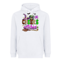 White Cheers witches Heavyweight Hoodie - Zillion Design Studio
