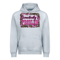 Heather Grey Western Somebody's Problem Urban Hoodie - LillyAllenDesigns