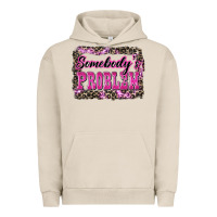 Pigment French Oak Western Somebody's Problem Urban Hoodie - LillyAllenDesigns