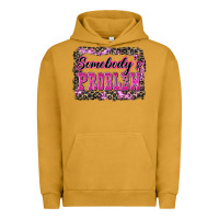 Pigment Peanut Butter Western Somebody's Problem Urban Hoodie - LillyAllenDesigns