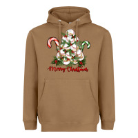 Toasted Coconut merry christmas baseball Heavyweight Hoodie - RanaPortraitStore