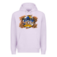 Lilac volleyball mom Premium Hoodie - AdoDesignShop
