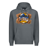 Rock volleyball mom Premium Hoodie - AdoDesignShop