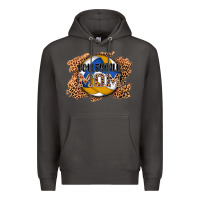 Smoke volleyball mom Premium Hoodie - AdoDesignShop