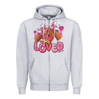 Heather Grey loved valentine's day afro girl sneakers Zipper Hoodie - RanaPortraitStore