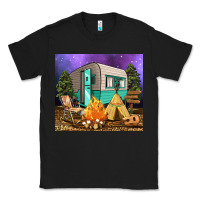 Black camping Classic Tee - RanaPortraitStore