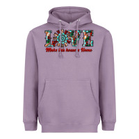 Lavender love make this house a home Heavyweight Hoodie - RanaPortraitStore