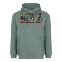 Sage love make this house a home Heavyweight Hoodie - RanaPortraitStore
