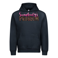 Navy Western Somebody's Problem Urban Hoodie - LillyAllenDesigns