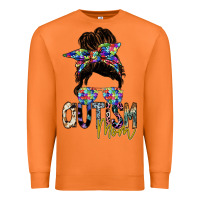 Carrot autism mom Premium Sweatshirt - SublimationCraftShop