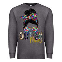 Charcoal Heather autism mom Premium Sweatshirt - SublimationCraftShop
