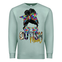 Seafoam autism mom Premium Sweatshirt - SublimationCraftShop