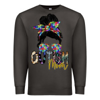 Smoke autism mom Premium Sweatshirt - SublimationCraftShop