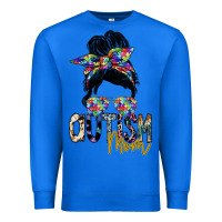 True Royal autism mom Premium Sweatshirt - SublimationCraftShop