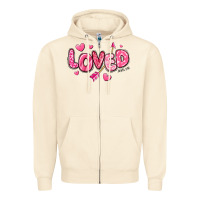 Sandshell loved valentines day Zipper Hoodie - RanaPortraitStore