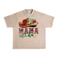 French Oak mama cita with sombrero hat and roses Urban Heavy Tee - Artiststas