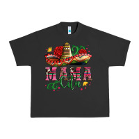 Pigment Black mama cita with sombrero hat and roses Urban Heavy Tee - Artiststas