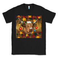 Black Christmas cow Classic Tee - RanaPortraitStore