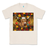 Natural Christmas cow Classic Tee - RanaPortraitStore